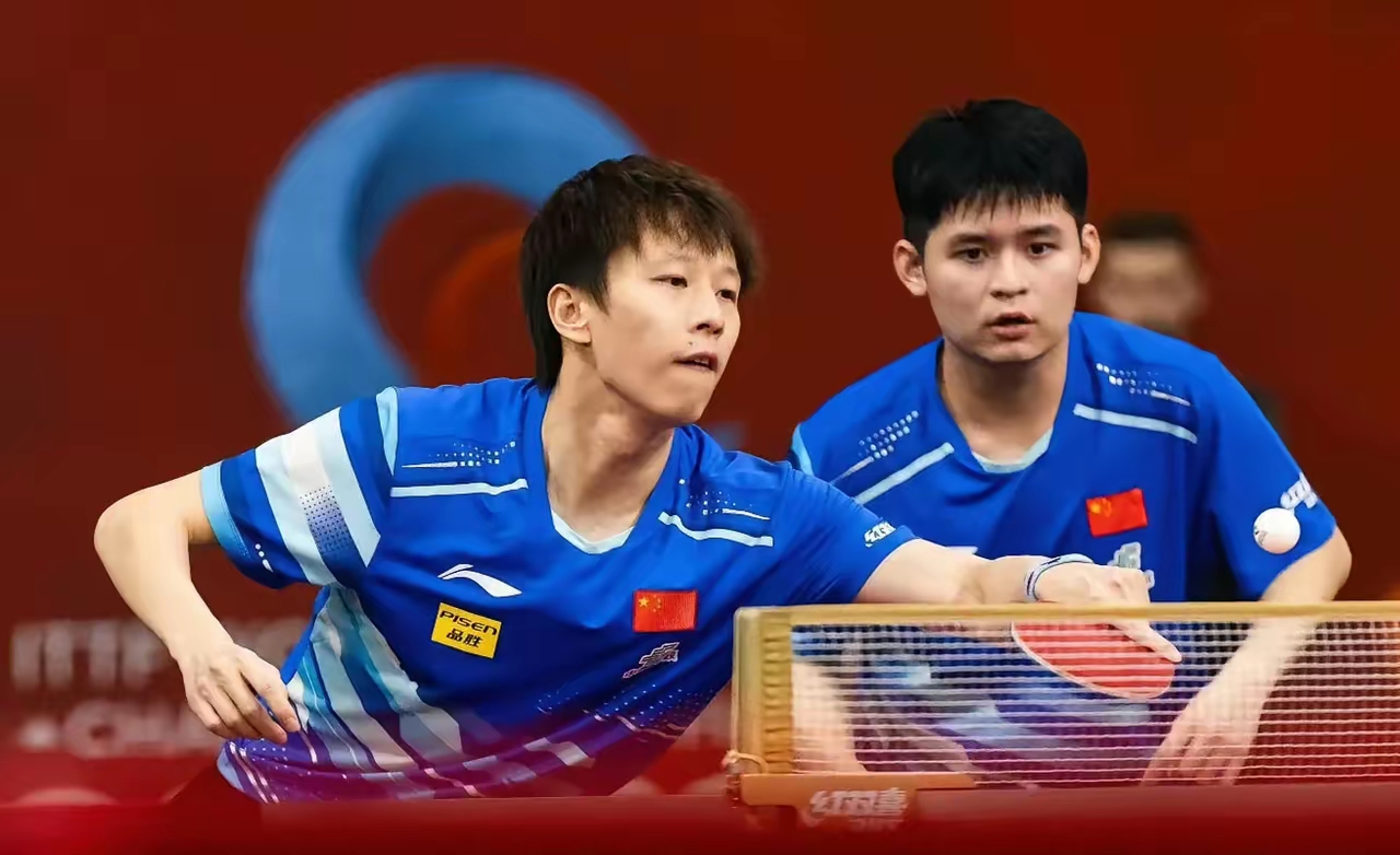 英国乒乓球队绝杀法国乒乓球队，许昕统治全场